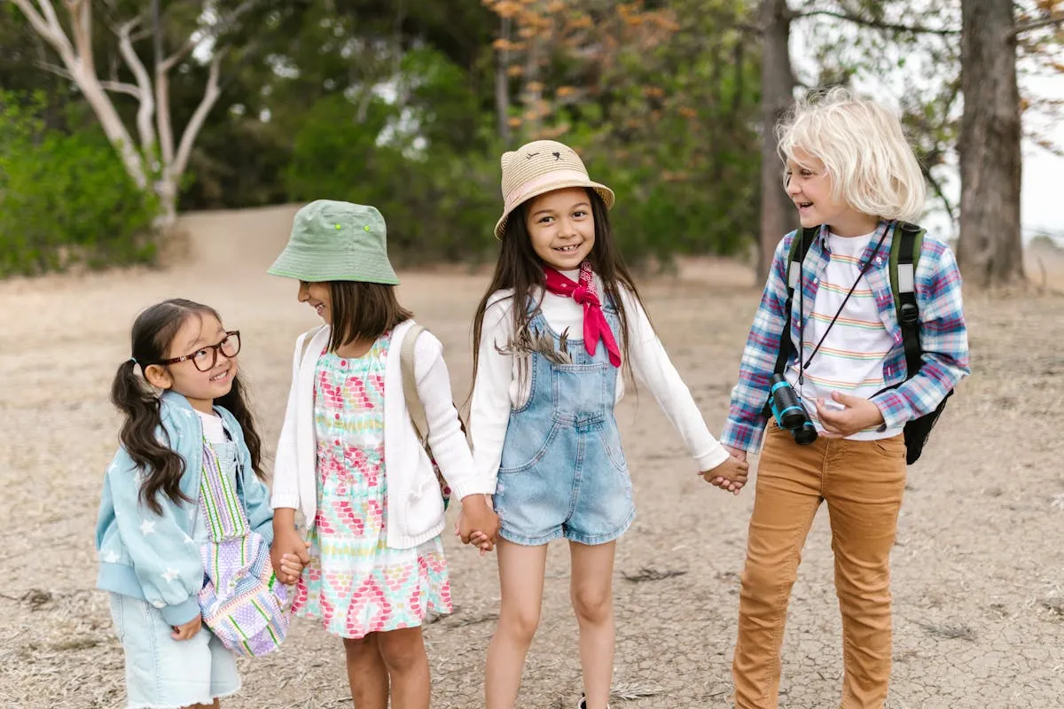 WorldWise learners exploring together outdoors